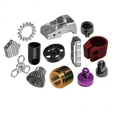 Al6063 Bộ phận nhôm gia công CNC Anodizing Bộ phận máy phay CNC