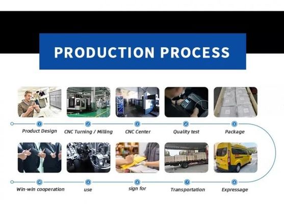 Các bộ phận nhôm tiện CNC công nghiệp Anodizing Các bộ phận tiện chính xác