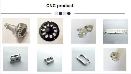 Các bộ phận nhôm tiện CNC công nghiệp Anodizing Các bộ phận tiện chính xác