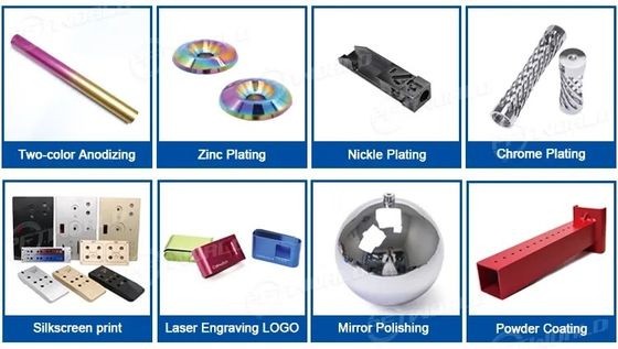Các bộ phận thép không gỉ CNC tạo mẫu nhanh tùy chỉnh làm cứng chính xác