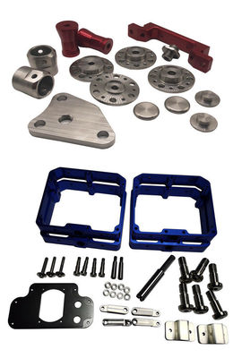Dịch vụ CNC nhôm độ cứng với phun cát mạ điện
