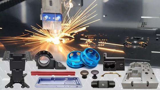 Bộ phận phụ kiện máy bay không người lái tùy chỉnh mạnh mẽ Anodizing CNC chính xác